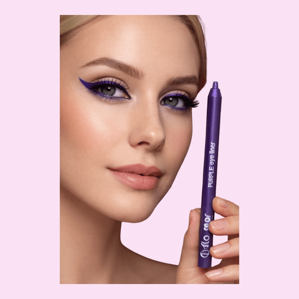 Göz Kalemi & Eyeliner Purple – Yoğun Mor, Suya Dayanıklı