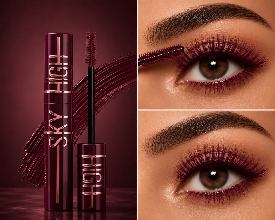 Lash Sensational Sky High Burgundy Haze Maskara – Bordo Renk Hacim Veren Uzatıcı Maskara