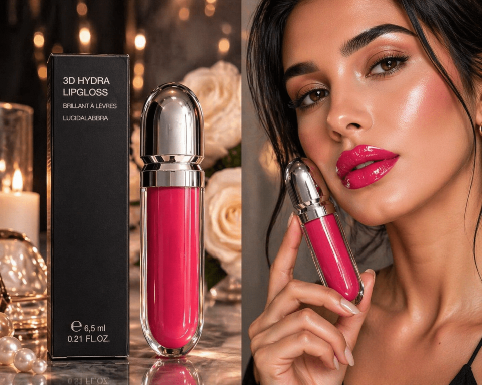 HydraGlow 3D Canlı Pembe Parlak Dudak Dolgunlaştırıcı Lip Gloss