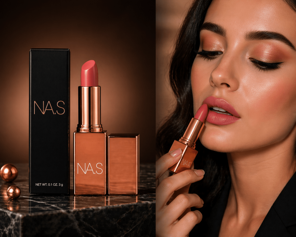 Satin Touch Nude Ruj – İpeksi Dokulu, Nemlendirici ve Kalıcı Dudak Rengi